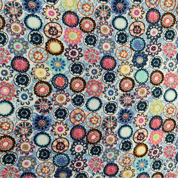 Retro 60s 70s Floral Dress Shirt Made In Italy - Picture 10 of 15